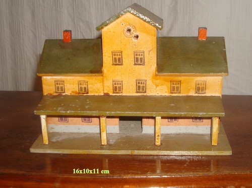 Alter miniatur holz bahnhof - alter,