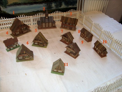 Altes miniatur haus - ,