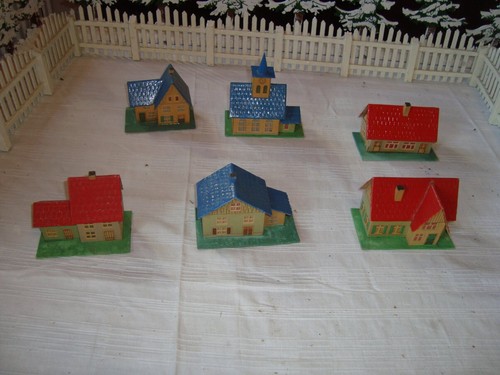 Altes miniatur dorf - miniatur,