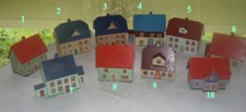 1x altes  Miniatur Haus