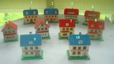 1x altes  Miniatur Haus